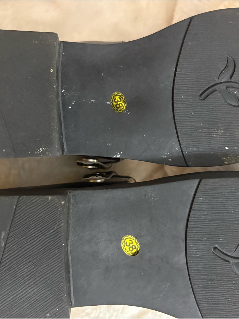 Black Mary Jane Flats with Buckle Strap - Picture 6 of 9